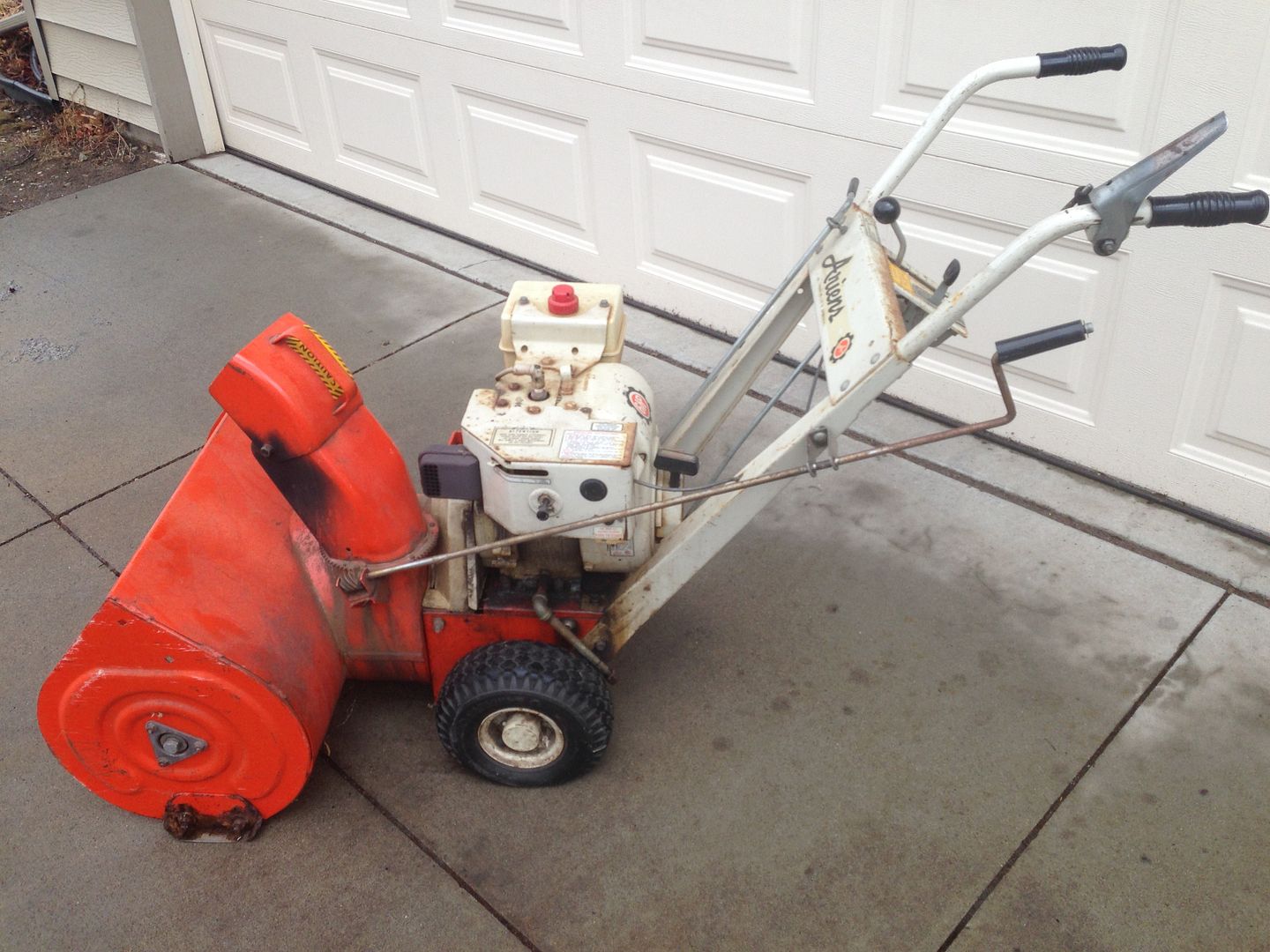 I got a Free Ariens 922010 Today - Snowblower Forum : Snow Blower Forums